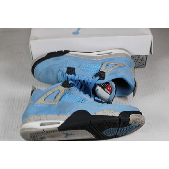 Air Jordan 4 CT8527-400 College Blue Retro Basketball Shoes size 11, W/ box main image 4